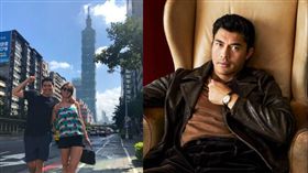 亨利高汀與老婆和台北101合照一出，讓粉絲們好激動。（圖／翻攝自亨利高汀IG）