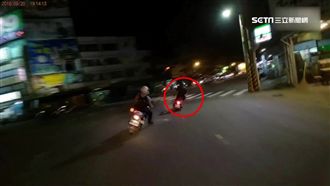 騎車躲酒測　逃到「沒路」爆粗口辱警