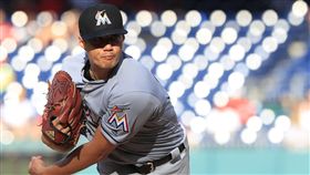 ▲陳偉殷先發對國民。（圖／美聯社／達志影像）