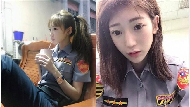 「馬尾女警」美到犯規　網喊：我有罪