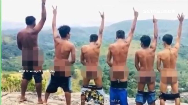 遊客登聖石露屁股蛋！3人慘遭逮捕
