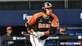 統一獅鄧志偉。 （資料照／記者林敬旻攝影）