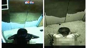 ▲女子天天在電梯放尿。（圖／翻攝自1818黄金眼微博）