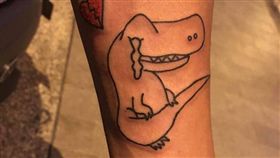 施景中,綺綺,綺綺的恐龍綺想世界,貼圖,刺青,心臟病,／翻攝自施景中臉書