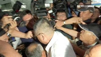 林益世發監　還找來「黑衣人」護駕