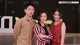 陳家逵、楊小黎、彭若萱安安大明星。（記者邱榮吉/攝影）