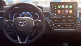 Toyota Apple CarPlay(圖/翻攝網路)