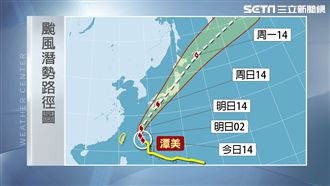 潭美明下半天遠離！北部防雨南部防曬