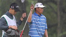 蔡啟煌連續2回合交「紅字」成績單。（圖／TPGA提供）