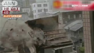 強颱潭美撲日本！沖繩驚見巨大龍捲風