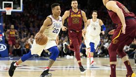 佛茲（左）回歸增添76人戰力。（圖／路透／達志影像） 