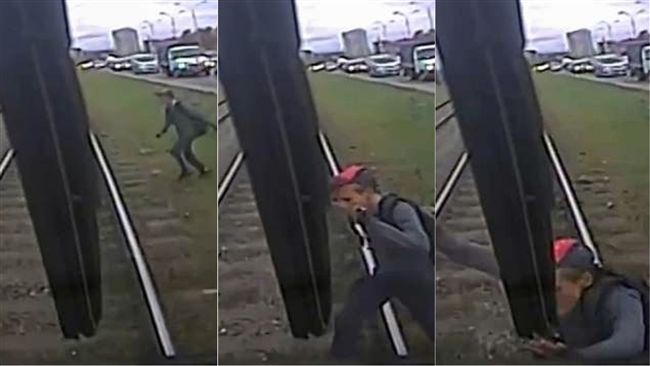 俄男童闖鐵軌！遭電車「輾壓」竟…
