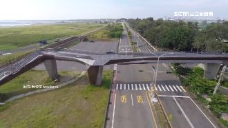 獲獎天橋年久失修　鋼板脫落成血滴子