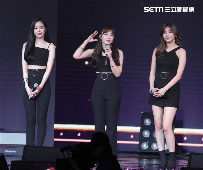 韓國女子團體Apink/Apink亞洲巡迴演唱會，台北最後一站讓歌迷High翻天。（記者邱榮吉/攝影）