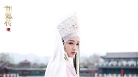 《如懿傳》李沁飾演「寒香見」。(翻攝微博)