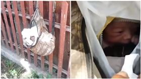 菲律賓,拉普拉普,棄嬰,垃圾車,校服(圖/翻攝自YouTube)