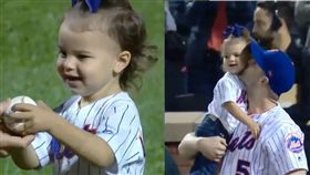 「美國隊長」引退　2歲女兒開球超萌
David Wright,引退,紐約大都會
翻攝自推特