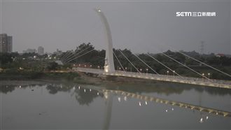 新地標彌陀映月橋啟用　日夜景色皆美