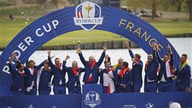 歐洲隊再度搶回萊德盃勝利。（圖／美聯社／達志影像） 