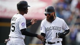 Charlie Blackmon完成完全打擊助洛磯大勝。（圖／美聯社／達志影像）