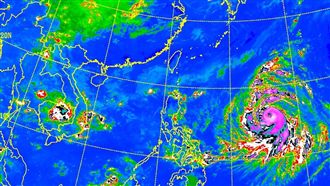 康芮轉強撲台？氣象局：不排除發海警