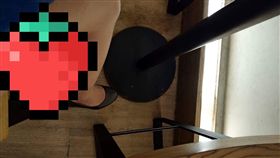 高跟鞋,高腳椅,身高,美腿.／翻攝自爆怨公社