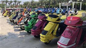 百台經典機車齊聚南寮　勾起過往回憶