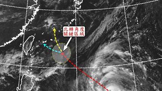 康芮開眼！強度升　侵台程度關鍵在此