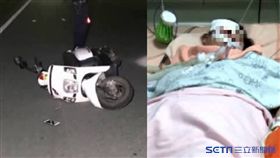 彰化女摔車智商退化成6歲／資料照、翻攝畫面