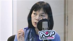 促轉會委員兼發言人楊翠1日接受廣播節目《POP搶先爆》專訪。（圖／《POP搶先爆》製作單位提供）