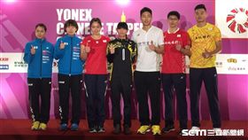 台北羽球公開賽，中華派出史上最強陣容。（圖／記者劉忠杰攝影）