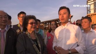 陳菊秘訪新竹　讚林志堅「明日之星」