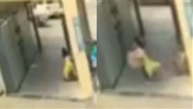 快遞,包裹,負責,盜竊,小孩,大陸,江蘇,中國　圖／翻攝自看看新聞　https://goo.gl/D4fymT