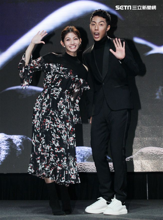 李千娜、蔡凡熙公佈第55屆金馬獎入圍名單。（記者邱榮吉/攝影）