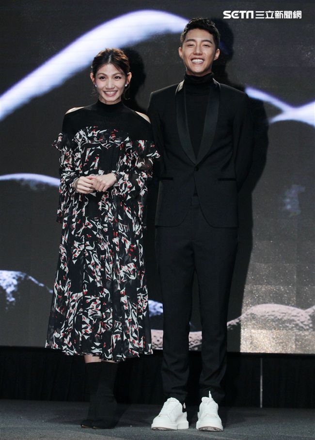 李千娜、蔡凡熙公佈第55屆金馬獎入圍名單。（記者邱榮吉/攝影）