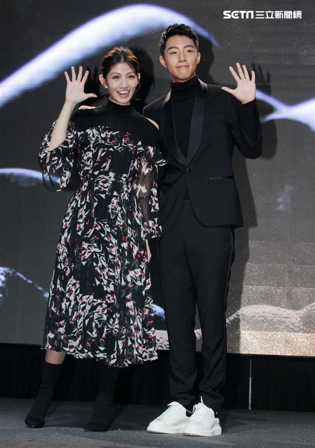李千娜、蔡凡熙公佈第55屆金馬獎入圍名單。（記者邱榮吉/攝影）