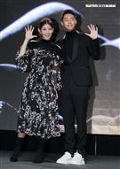 李千娜、蔡凡熙公佈第55屆金馬獎入圍名單。（記者邱榮吉/攝影）