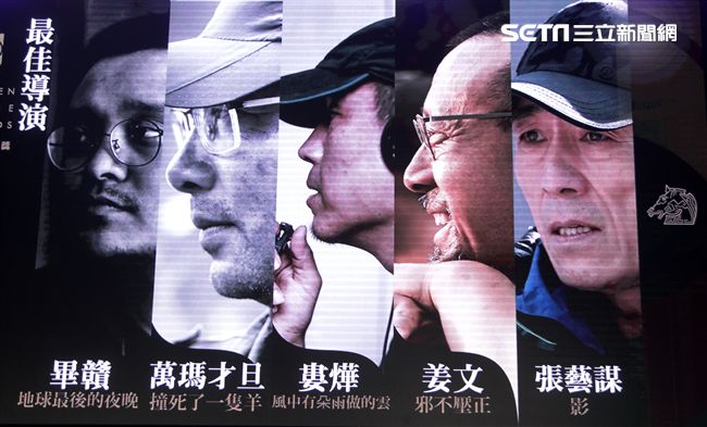 第55屆金馬獎最佳演員入圍名單。（記者邱榮吉/攝影）