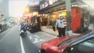 違停藏毒又撞警　男被逮辯稱誤踩油門
