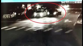 不滿遭按喇叭　他竟當街毆人砸車