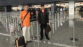 桃園機場,中國大陸,迫害,政治庇護,難民證（圖／翻攝畫面）