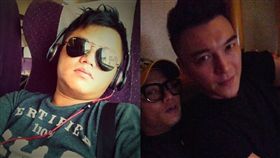 謝辰陽,燒炭,輕生,安定亞,角頭（圖／翻攝自謝辰陽微博、安定亞臉書）