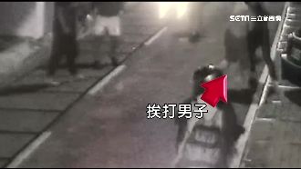 路人一句話　惹怒騎士遭5打1痛毆