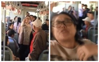 女學生腿骨折求讓座　遭惡婦飆罵暴打