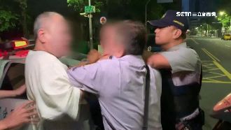 3醉男嗆警飆國罵　遭壓制後全龜縮