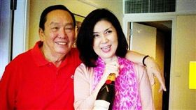 黃雙安 白嘉莉（翻攝自白嘉莉微博、文章微博）