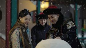 《如懿傳》「反派小燕子」色誘五阿哥。(翻攝微博)