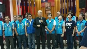 吳敦義到基隆國民黨行動中常會並為謝立功助選