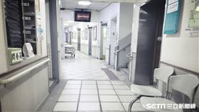 醫院、病床示意圖／記者馮珮汶攝影