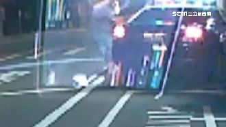 男欠債遭押逼開車　遇警車衝撞求救